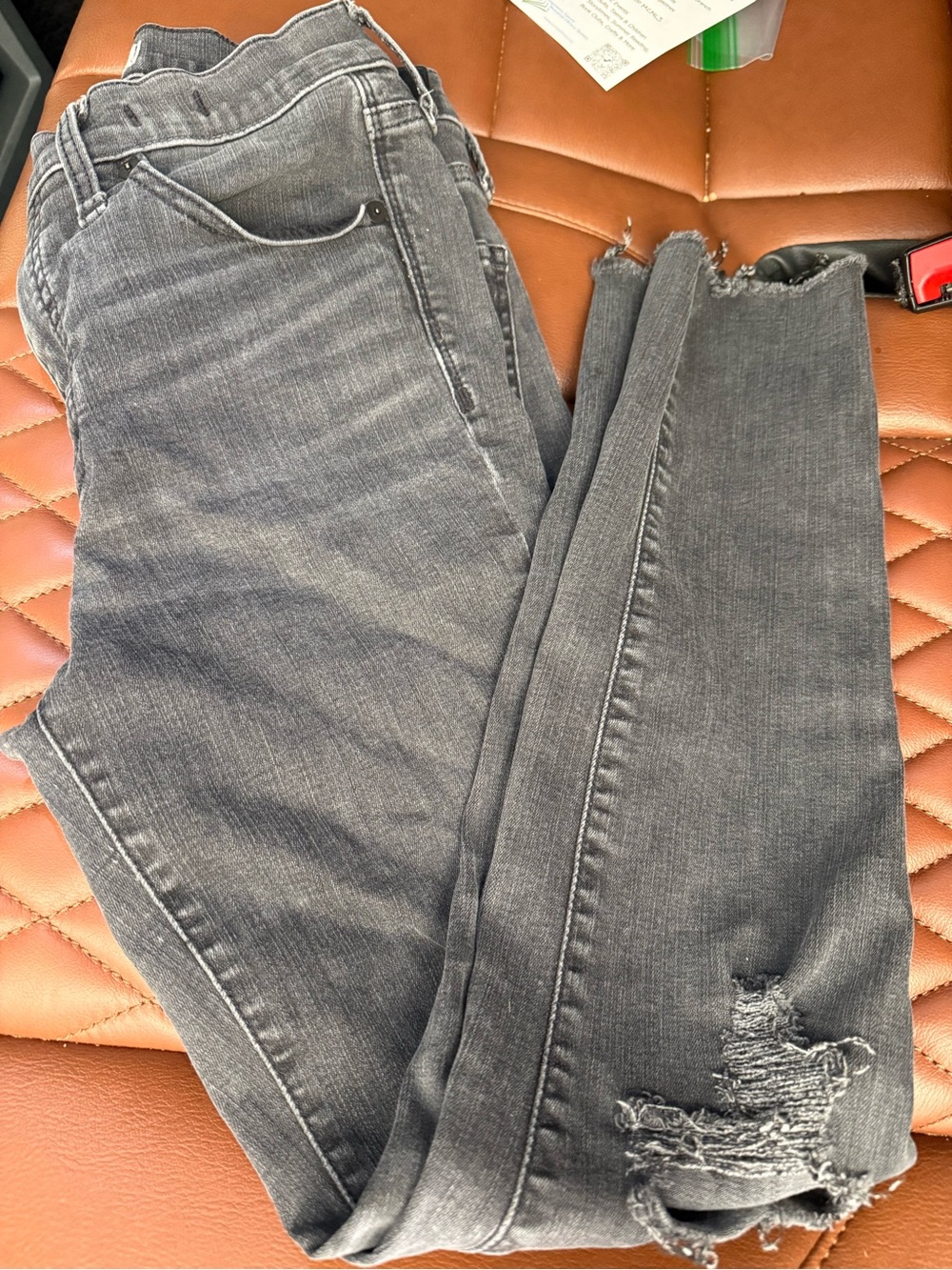 Women's Madewell  9” mid-rise skinny Distressed Skinny Jeans 27